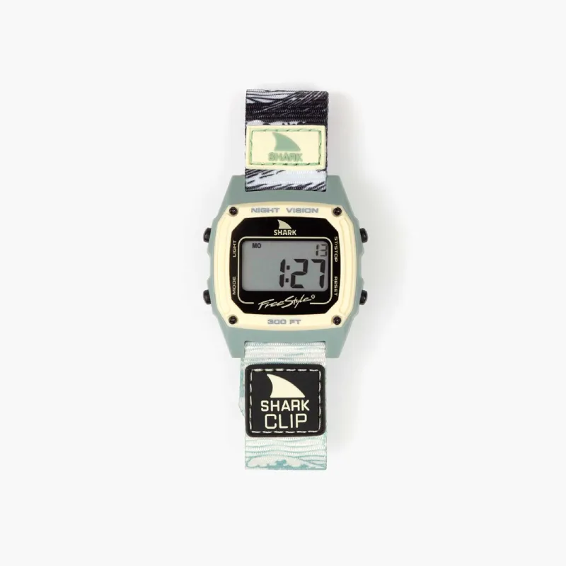 Freestyle Shark Watch Clip Luke The Grey-1